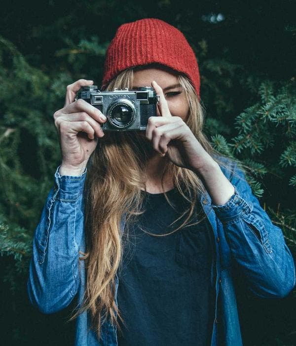 Social media marketing team at work